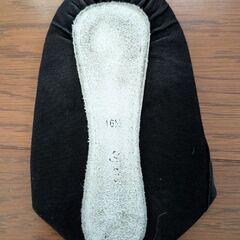 バレエシューズ　16.5cm　黒　Sylviaの画像