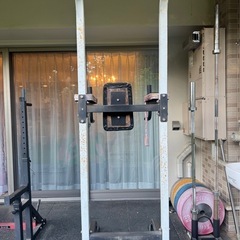 【自重トレーニングに最適‼️】IROTEC（アイロテック）懸垂スタンド／チンニング・ディップス の画像