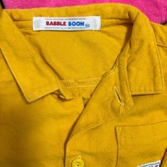 バブルブーン レトロ 長袖シャツ 95 昭和レトロの画像
