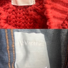 GU  ★コーデ売り★ ニット デニムの画像