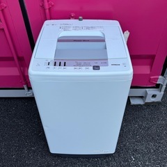 T129★2023年製　日立　縦型全自動洗濯機　7㌔ の画像