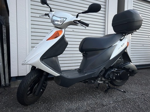 【低走行】スズキ アドレスV125@神奈川県川崎市麻生区〜4stFIスクーター車体