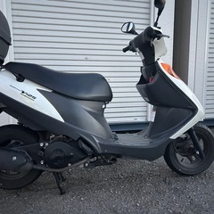 【低走行】スズキ アドレスV125@神奈川県川崎市麻生区〜4stFIスクーター車体の画像