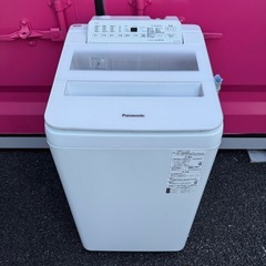 T132★2020年製　パナソニック　縦型全自動洗濯機　7㌔ の画像