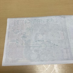 9/14（日）まで　　　あみ(網戸のあみ　切れ端)の画像