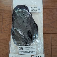 バレエシューズ　17cm?　黒　Sanshaの画像