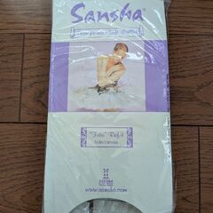 バレエシューズ　17cm?　黒　Sanshaの画像