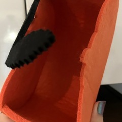 【お話し中】新品 ハロウィン フェルト飾り 入れ物の画像