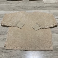 レディース　ボア　トレーナー　長袖トップス　Ｌの画像