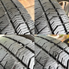 スバル レヴォーグ 純正 ホイールタイヤ 2022年 ブリヂストン ブリザックVRX2 215/50R17 スタッドレス の画像