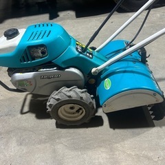 クボタ 耕うん機 TR300 作業幅 約400mm 小型 家庭菜園 ハウス 3馬力 ガソリン 野菜 耕運 耕耘 中古の画像