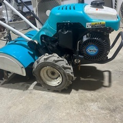 クボタ 耕うん機 TR300 作業幅 約400mm 小型 家庭菜園 ハウス 3馬力 ガソリン 野菜 耕運 耕耘 中古の画像