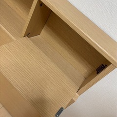 【9月末まで！】収納豊富　ベッドフレーム　ダブルの画像