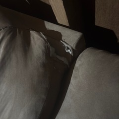 茶色ソファー　の画像