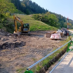 河川拡張工事手元作業員高給案件大募集‼️の画像