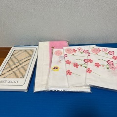 てぬぐい　ガーゼはんかち　ポーチ　タオルの画像