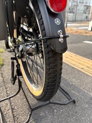 中古20インチYAMAHA子乗せ付き電動アシスト自転車　12.3Ah 大阪