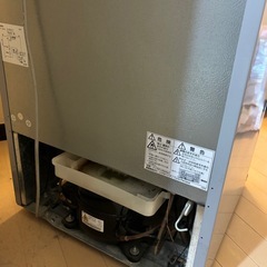 シャープ 冷蔵庫 2ドア 118Lタイプ シルバー SJ-H12B-Sの画像