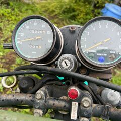 KAWASAKI カワサキ KL250A 250cc 2056km 書類有 鍵無 オフロード モタード バイク 現地引取【山梨県】の画像