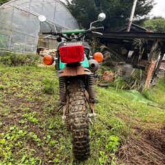 KAWASAKI カワサキ KL250A 250cc 2056km 書類有 鍵無 オフロード モタード バイク 現地引取【山梨県】の画像