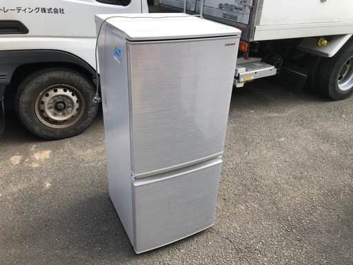 2020年製 SHARP シャープ 134L 冷蔵庫 SJ-D14F-S