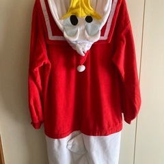ディズニー　ドナルド F 赤　着ぐるみ　クリスマス　ハロウィン　部屋着　パジャマ　室内着　仮装　つなぎ　サンタ　大人　毛布の画像