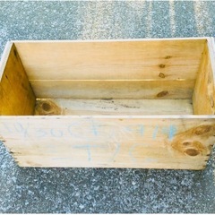 りんご木箱　DIY などに…の画像