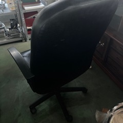 ご予約済み【ホリダソウコ】オフィスチェア　ブラック　の画像