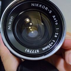 レンズは優良品　Nikon NIKKOR-S Auto 35mm f/2.8の画像