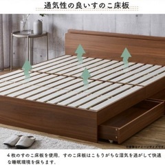 セミダブル　ベッドフレーム　定価36000の画像