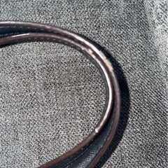 一度のみ使用美品 ケイトスペード トートバッグ レザー 黒 ブラックの画像