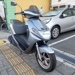 アドレス110　ＣＦ１１Ａ・２サイクル・ビッグディスクローター・キタコＲサス・駆動系カスタムの画像