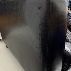 エアリゾーム　 超美品 2人掛けソファ レザー調の画像