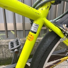 【名古屋市中区直接引渡のみ】クロスバイク カゴ付き
の画像