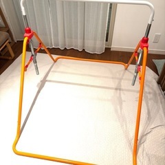 受渡し決定しました　子供用　折りたたみ鉄棒の画像