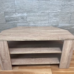 美品　テレビ台　幅80cm 角置き対応　32型　ローボード　テレビボードの画像