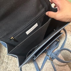 CECIL McBEE デニム風ハンドバッグの画像