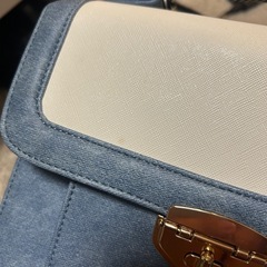 CECIL McBEE デニム風ハンドバッグの画像
