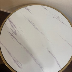 オシャレな大理石風ローテーブル！(軽量！)の画像