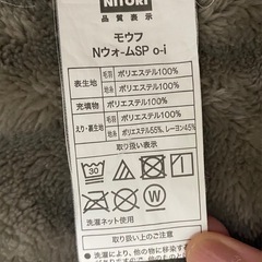 ニトリの毛布の画像