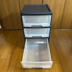 3段 収納  ケースの画像