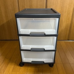 3段 収納  ケースの画像
