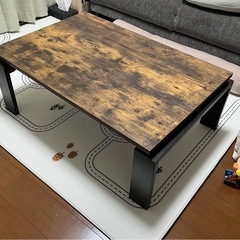 ニトリ　ダイニングテーブル（こたつ）の画像