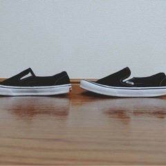 vans　スリッポンライト BLACKの画像
