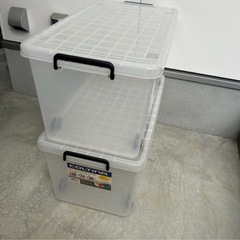 【決まりました♪】①【衣装ケース】【コロ付き衣装ケース】【押入れ収納】1個の画像