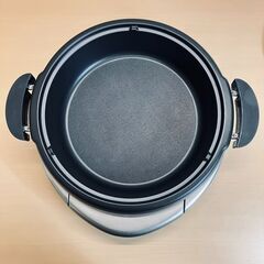 タイガー 3枚プレート グリル鍋 CQD-B300（メタリックブラウン）2018年製　焼肉、たこ焼きもOK！の画像