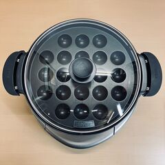 タイガー 3枚プレート グリル鍋 CQD-B300（メタリックブラウン）2018年製　焼肉、たこ焼きもOK！の画像