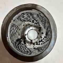備前焼ドーム型キャンドルホルダーの画像