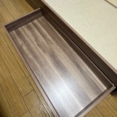 LOWYA シングルベット収納付きフレームの画像