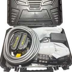 コードレス 高圧洗浄機 7MPa最大圧力 2バッテリー付き 6L/分水量の画像
